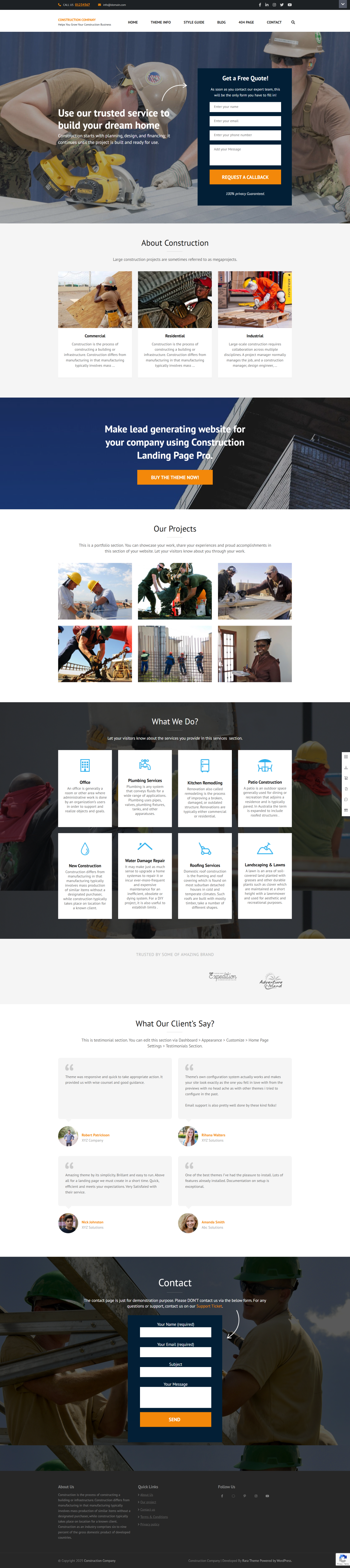 Beranda - Construction Zone